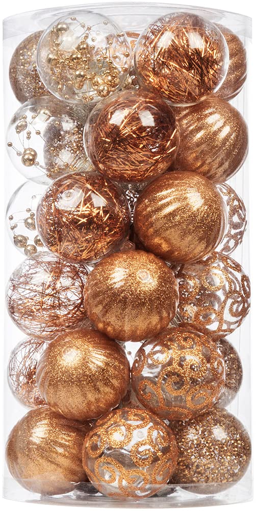 Amazon.co.jp: XmasExp 30個 クリスマスボールオーナメントセット